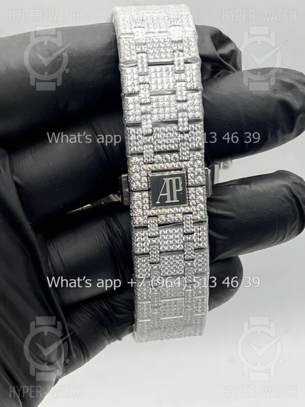 Товар Audemars Piguet Royal Oak 41mm Diamond Steel Art 7790 Фото 23 - Audemars Piguet Royal Oak 41mm Diamond Steel Art 7790