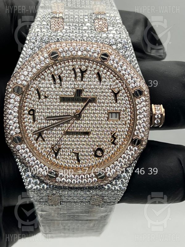 Фото 2 - Audemars Piguet Royal Oak 41mm Diamond Dial Art 7789