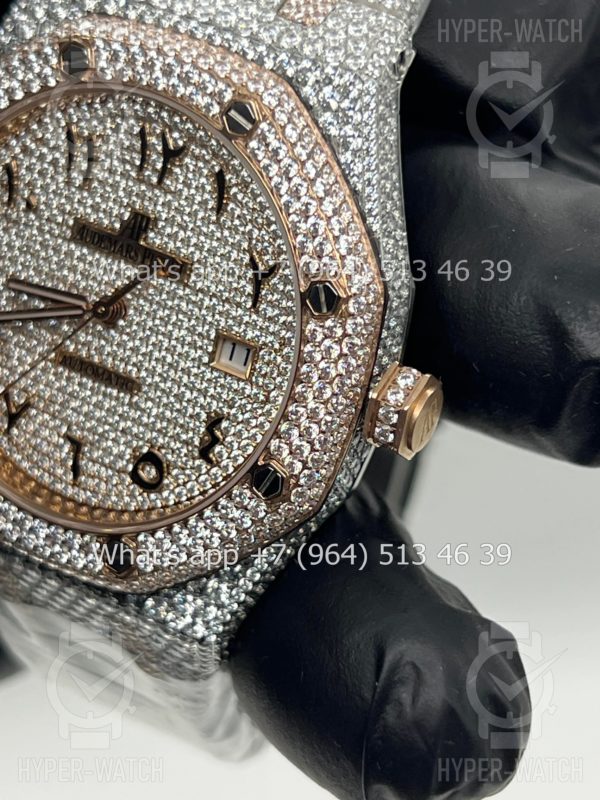 Фото 5 - Audemars Piguet Royal Oak 41mm Diamond Dial Art 7789