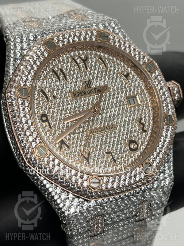 Фото 7 - Audemars Piguet Royal Oak 41mm Diamond Dial Art 7789