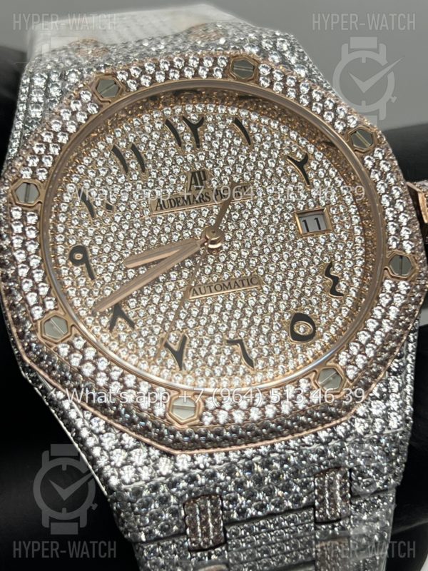Фото 8 - Audemars Piguet Royal Oak 41mm Diamond Dial Art 7789