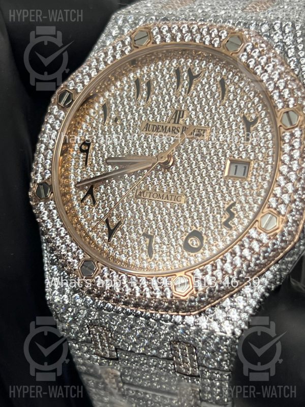 Фото 9 - Audemars Piguet Royal Oak 41mm Diamond Dial Art 7789