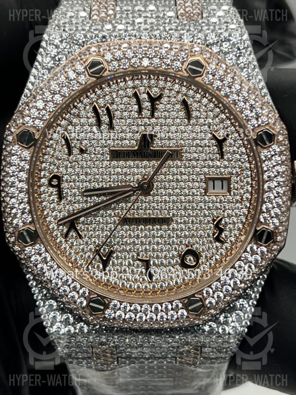 Фото 10 - Audemars Piguet Royal Oak 41mm Diamond Dial Art 7789