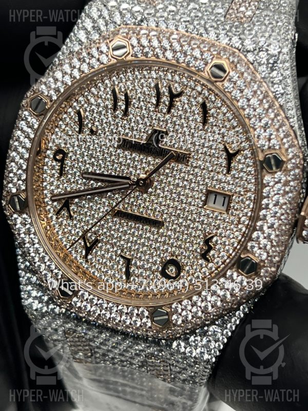 Фото 12 - Audemars Piguet Royal Oak 41mm Diamond Dial Art 7789