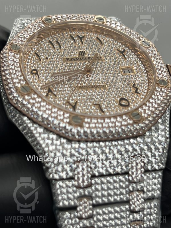 Фото 14 - Audemars Piguet Royal Oak 41mm Diamond Dial Art 7789