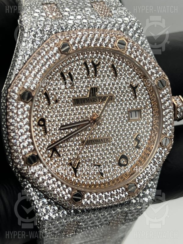 Фото 15 - Audemars Piguet Royal Oak 41mm Diamond Dial Art 7789