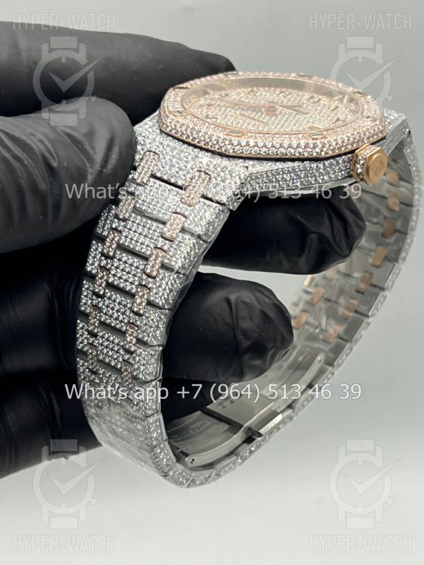 Фото 17 - Audemars Piguet Royal Oak 41mm Diamond Dial Art 7789