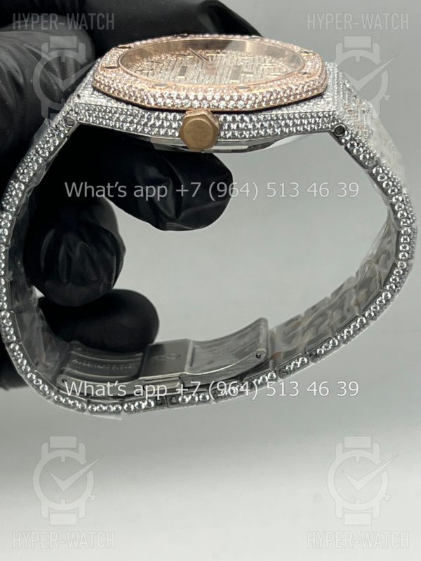 Фото 18 - Audemars Piguet Royal Oak 41mm Diamond Dial Art 7789