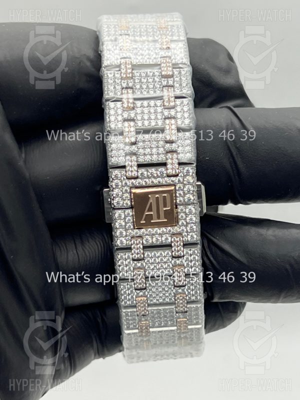 Фото 23 - Audemars Piguet Royal Oak 41mm Diamond Dial Art 7789
