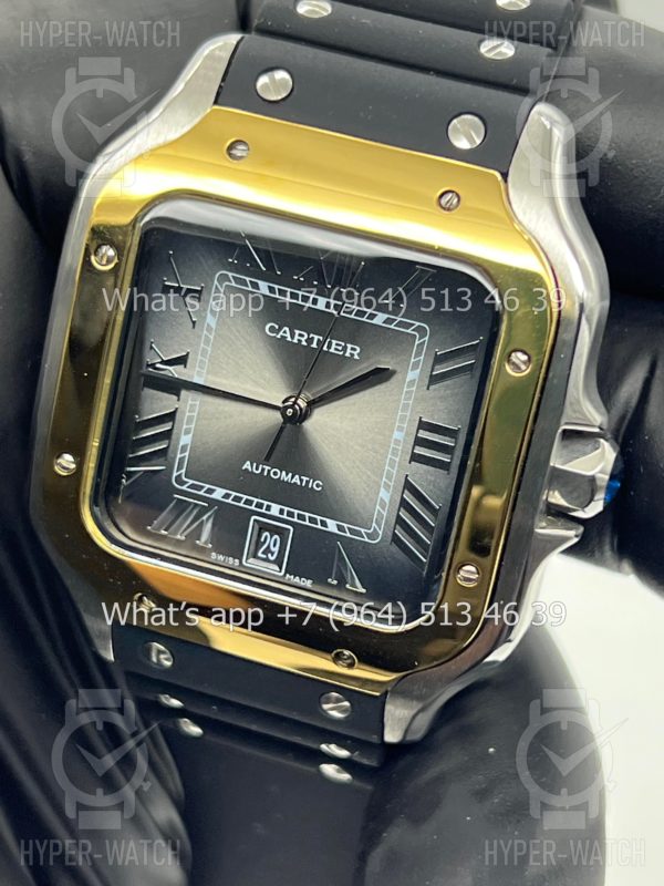 Фото 2 - Cartier Santos de Cartier 40mm Art 7864