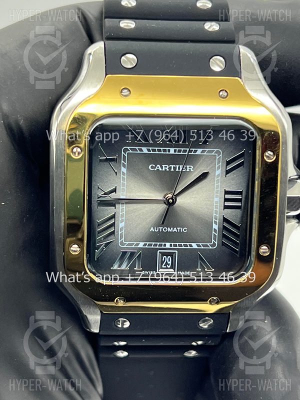 Фото 3 - Cartier Santos de Cartier 40mm Art 7864