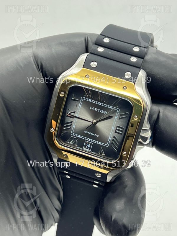 Фото 6 - Cartier Santos de Cartier 40mm Art 7864