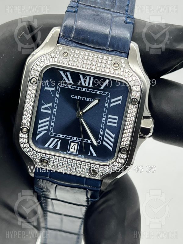 Фото 2 - Cartier Santos de Cartier 40mm Art 7866