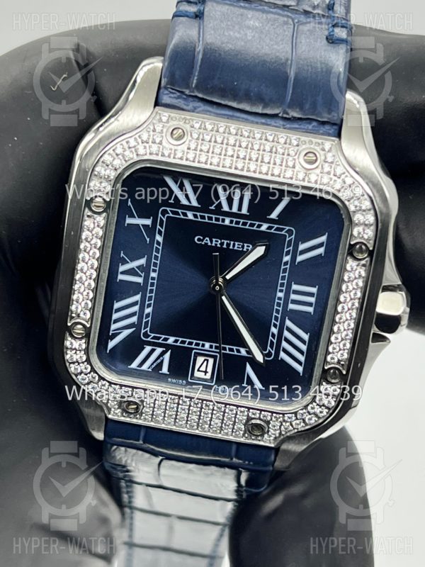 Фото 3 - Cartier Santos de Cartier 40mm Art 7866