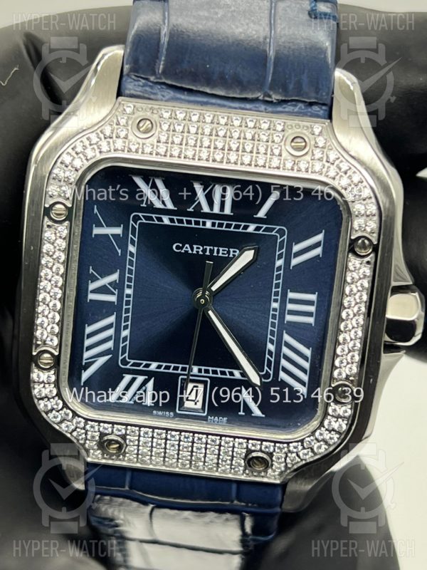 Фото 7 - Cartier Santos de Cartier 40mm Art 7866