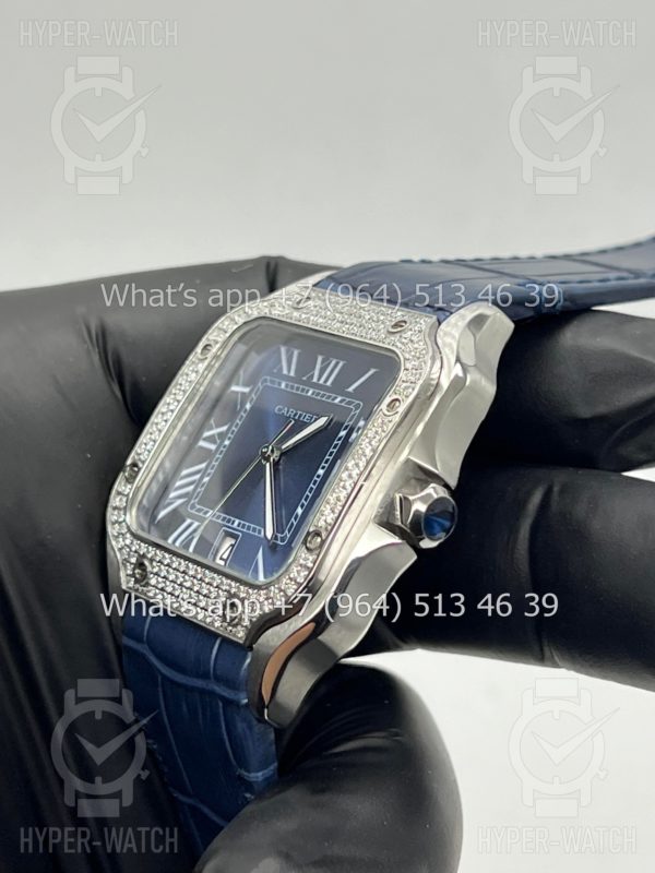 Фото 9 - Cartier Santos de Cartier 40mm Art 7866