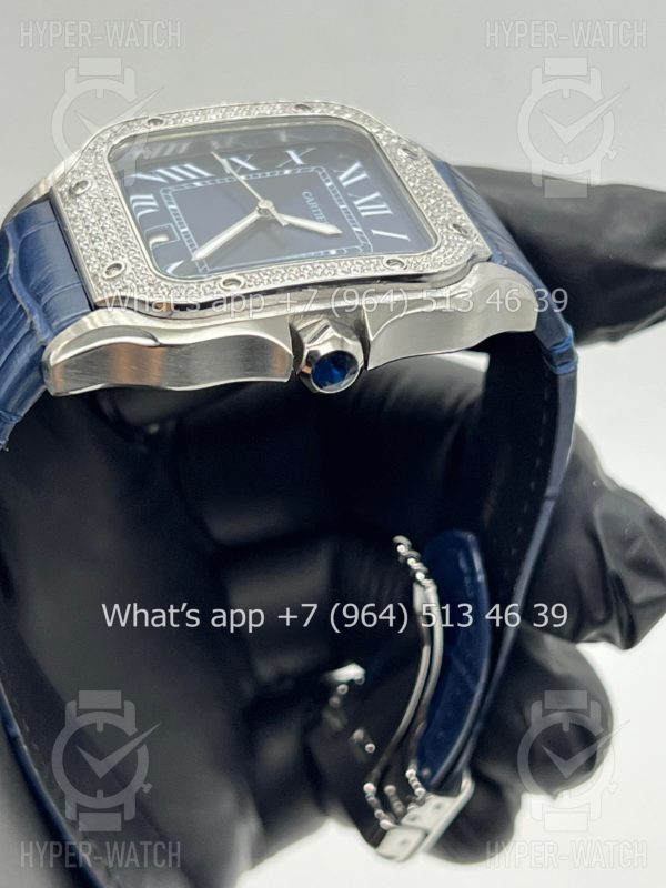 Фото 13 - Cartier Santos de Cartier 40mm Art 7866