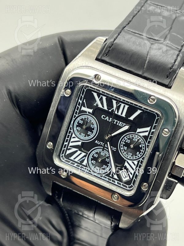 Фото 8 - Cartier Santos 100 XL Chronograph 41mm Art 7871