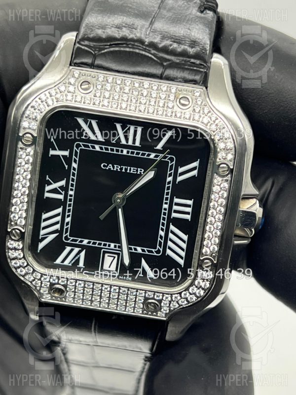 Фото 2 - Cartier Santos de Cartier 40mm Art 7865
