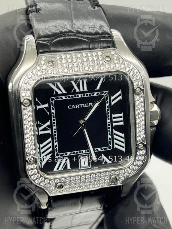 Фото 3 - Cartier Santos de Cartier 40mm Art 7865