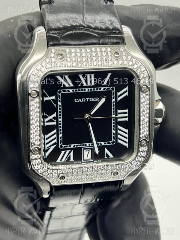 Фото 5 - Cartier Santos de Cartier 40mm Art 7865