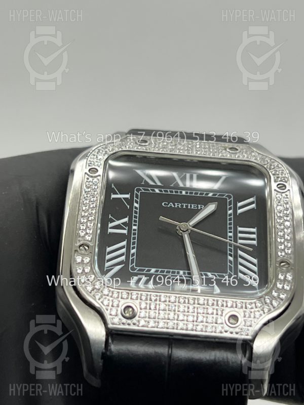 Фото 7 - Cartier Santos de Cartier 40mm Art 7865
