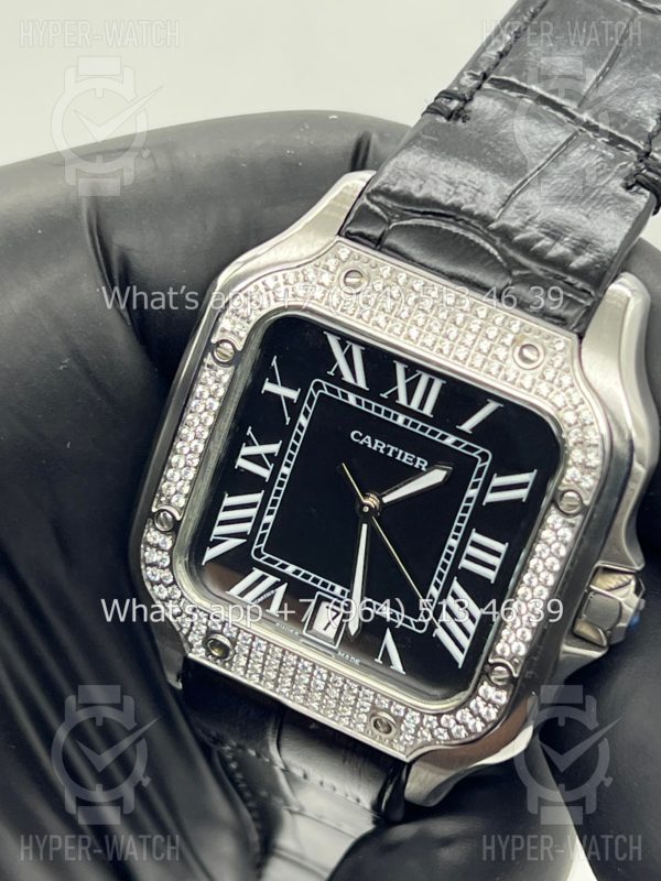 Фото 8 - Cartier Santos de Cartier 40mm Art 7865