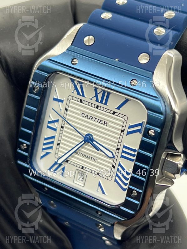 Фото 4 - Cartier Santos de Cartier 40mm Art 7862