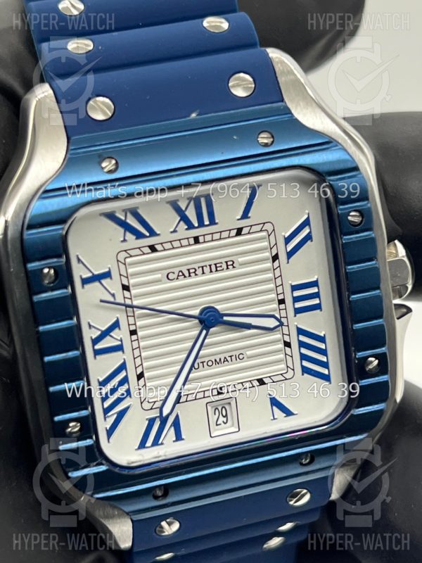 Фото 5 - Cartier Santos de Cartier 40mm Art 7862