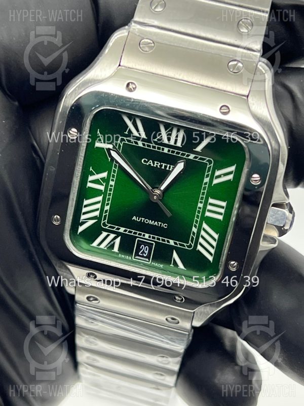Фото 4 - Cartier Santos de Cartier 40mm Art 7857