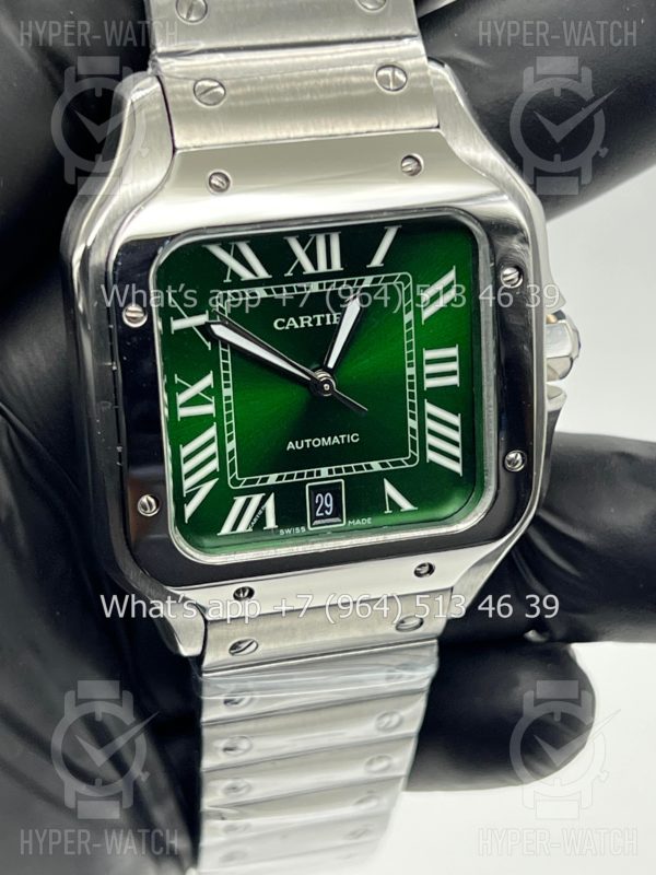 Фото 5 - Cartier Santos de Cartier 40mm Art 7857