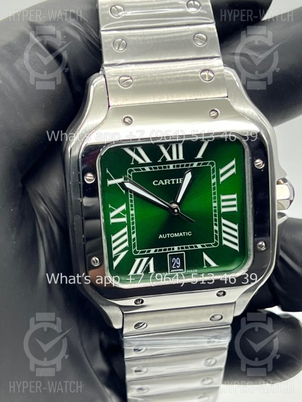 Фото 9 - Cartier Santos de Cartier 40mm Art 7857