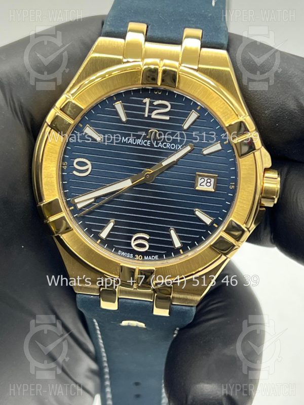 Товар Maurice Lacroix Aikon 44mm AI1028-BRZ01-420-1 Фото 6 - Maurice Lacroix Aikon 44mm AI1028-BRZ01-420-1