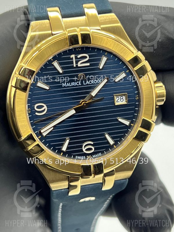 Товар Maurice Lacroix Aikon 44mm AI1028-BRZ01-420-1 Фото 9 - Maurice Lacroix Aikon 44mm AI1028-BRZ01-420-1