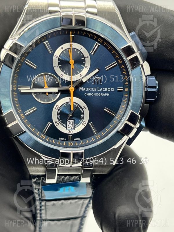 Товар Maurice Lacroix Aikon Chronograph 44mm AI1018-SS001-432-4 Фото 2 - Maurice Lacroix Aikon Chronograph 44mm AI1018-SS001-432-4