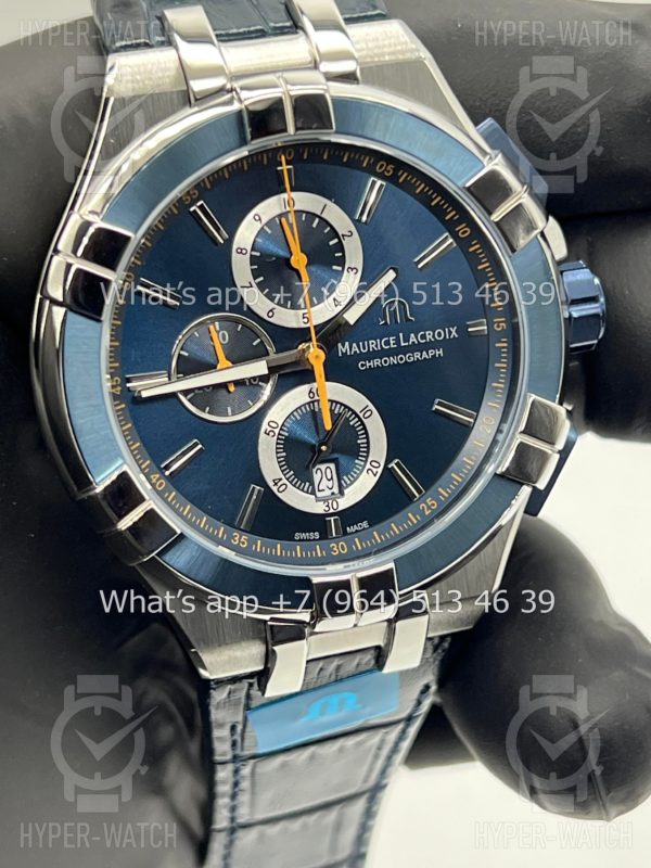 Товар Maurice Lacroix Aikon Chronograph 44mm AI1018-SS001-432-4 Фото 3 - Maurice Lacroix Aikon Chronograph 44mm AI1018-SS001-432-4