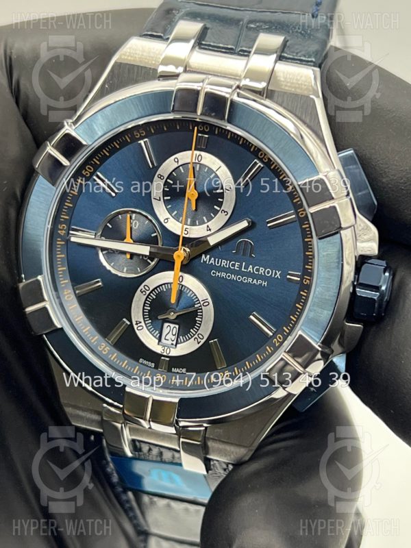 Товар Maurice Lacroix Aikon Chronograph 44mm AI1018-SS001-432-4 Фото 6 - Maurice Lacroix Aikon Chronograph 44mm AI1018-SS001-432-4