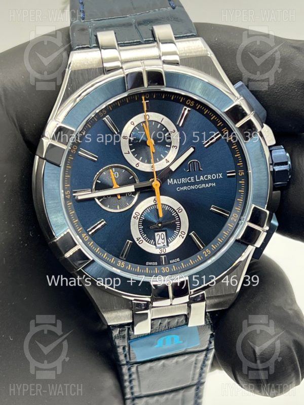 Товар Maurice Lacroix Aikon Chronograph 44mm AI1018-SS001-432-4 Фото 7 - Maurice Lacroix Aikon Chronograph 44mm AI1018-SS001-432-4