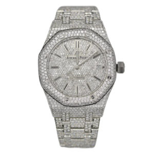 Фото 34 - Audemars Piguet Royal Oak 41mm Diamond Dial Steel