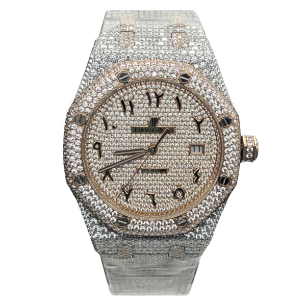 Фото 1 - Audemars Piguet Royal Oak 41mm Diamond Dial Art 7789