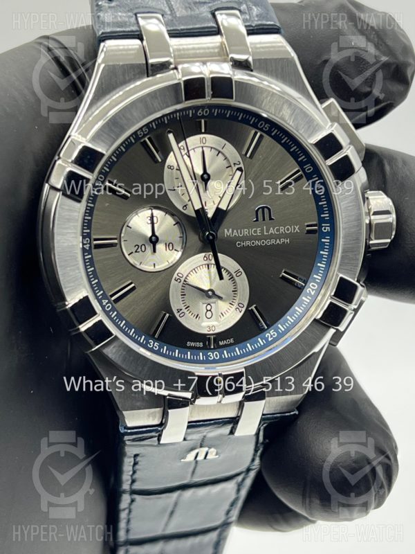 Фото 4 - Maurice Lacroix Aikon Chronograph 44mm AI1018-SS001-333-1