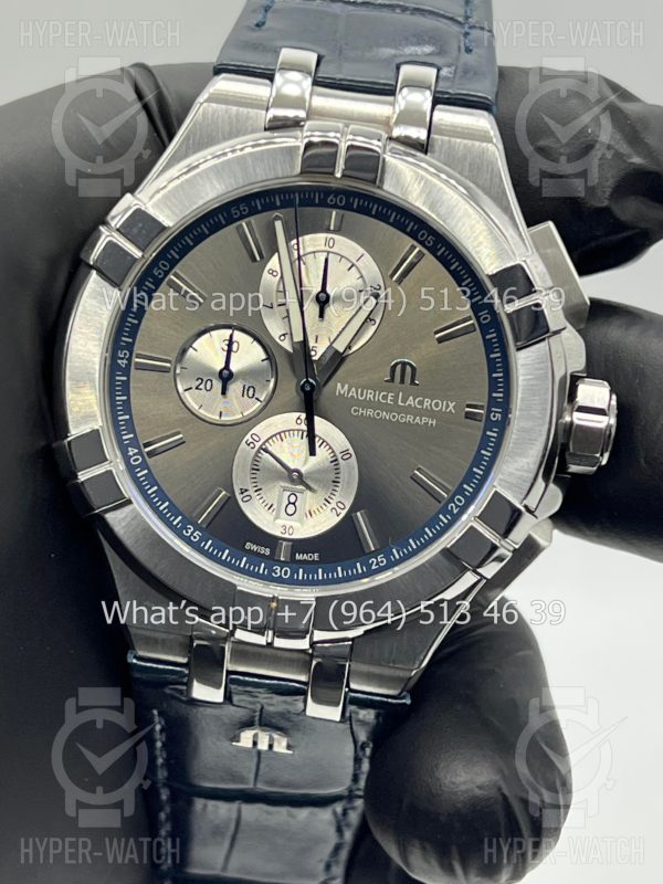 Фото 5 - Maurice Lacroix Aikon Chronograph 44mm AI1018-SS001-333-1