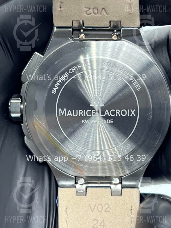 Фото 11 - Maurice Lacroix Aikon Chronograph 44mm AI1018-SS001-333-1