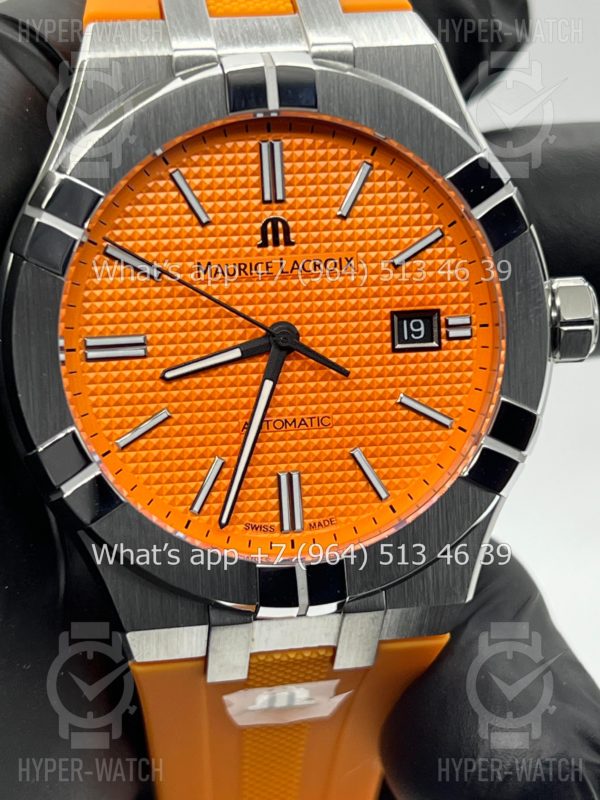 Товар Maurice Lacroix Aikon 42mm AI6008-SS00F-530 Фото 4 - Maurice Lacroix Aikon 42mm AI6008-SS00F-530