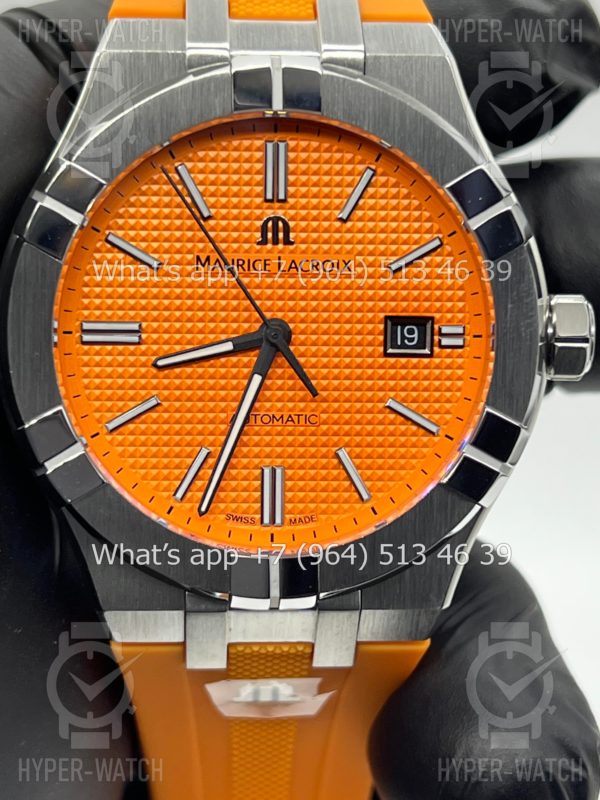 Товар Maurice Lacroix Aikon 42mm AI6008-SS00F-530 Фото 8 - Maurice Lacroix Aikon 42mm AI6008-SS00F-530
