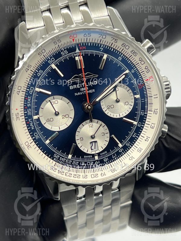 Фото 9 - Breitling Navitimer 46mm AB0137211C1A1