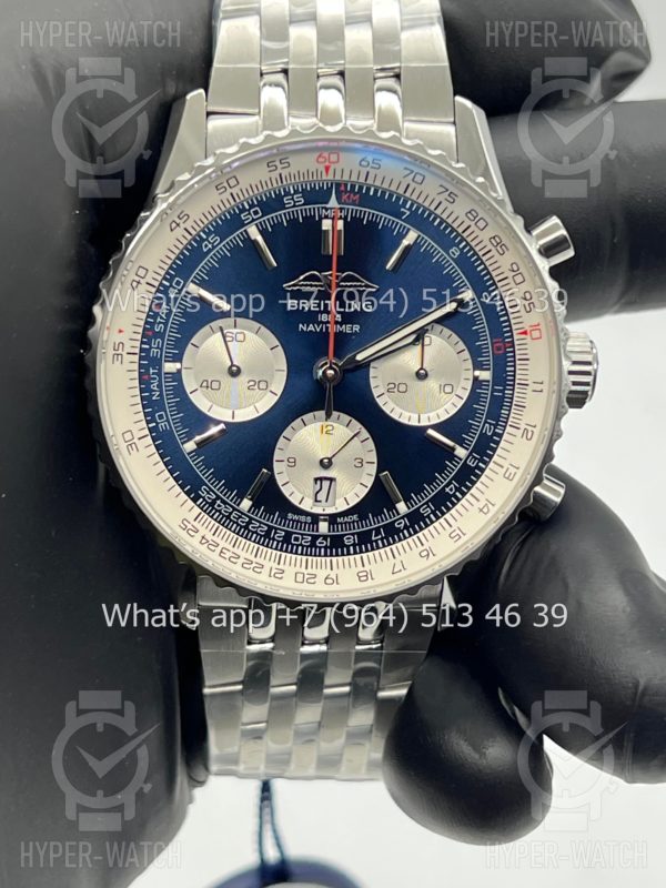 Фото 11 - Breitling Navitimer 46mm AB0137211C1A1