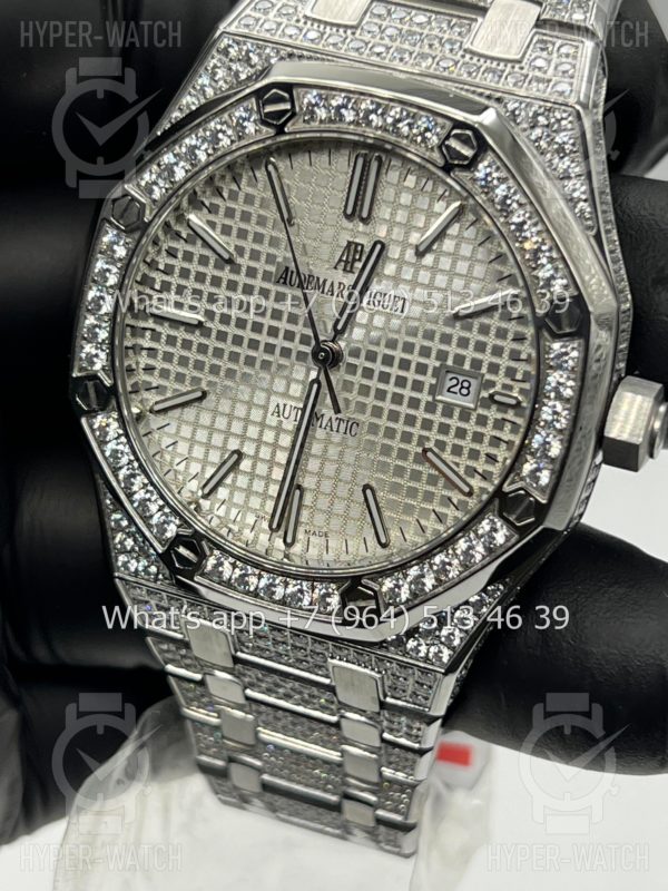 Товар Audemars Piguet Royal Oak 41mm Diamond White Фото 3 - Audemars Piguet Royal Oak 41mm Diamond White