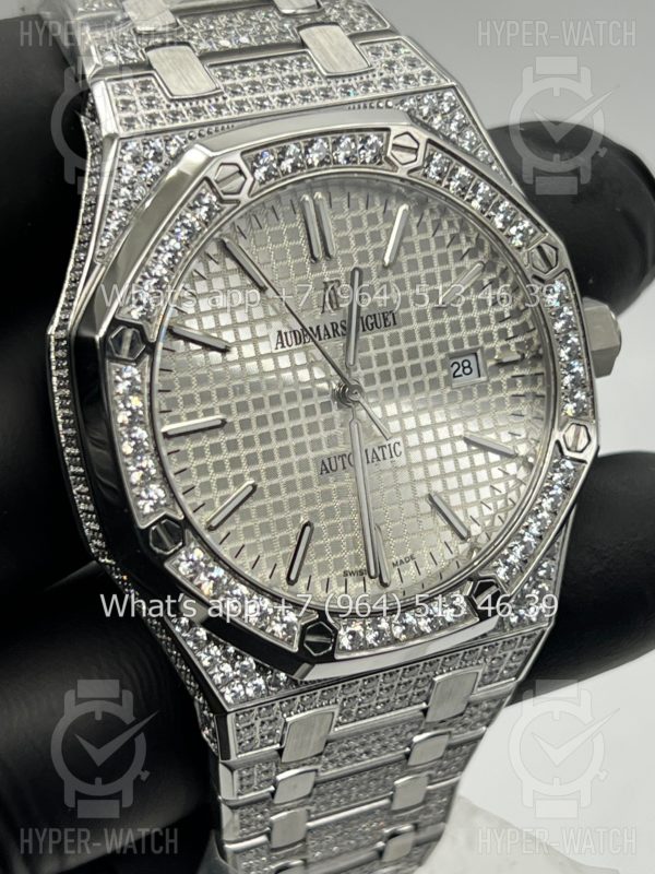 Товар Audemars Piguet Royal Oak 41mm Diamond White Фото 6 - Audemars Piguet Royal Oak 41mm Diamond White