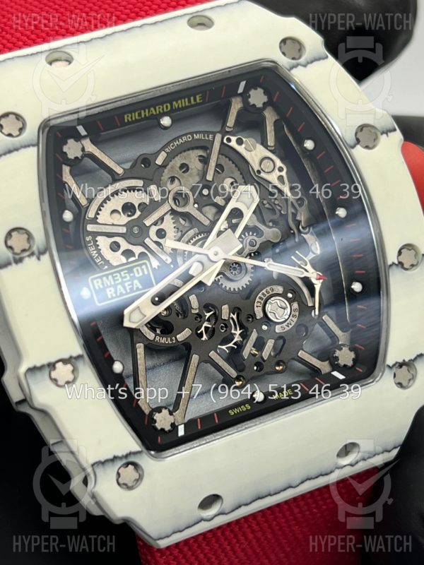 Фото 9 - Richard Mille RM 035-01 Rafa White Red